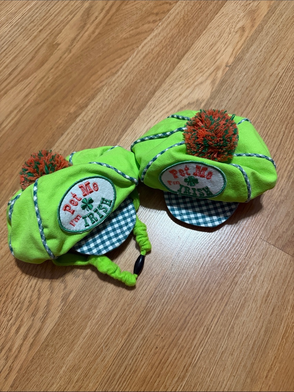 Pet Me I’m Irish dog hats